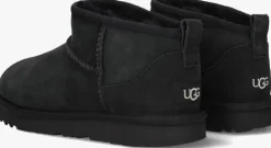 zwarte ugg vachtlaarzen classic ultra mini kids