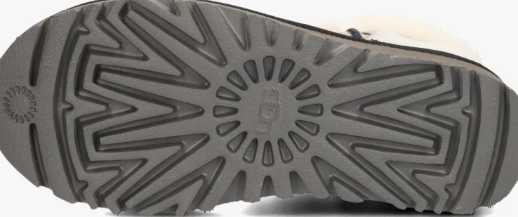 zwarte ugg vachtlaarzen classic mini atherson