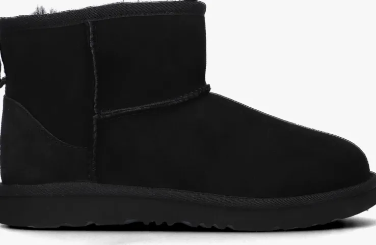zwarte ugg vachtlaarzen classic mini ii kids