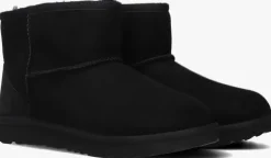 zwarte ugg vachtlaarzen classic mini ii kids