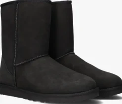 zwarte ugg vachtlaarzen m classic short