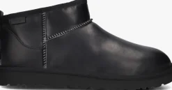 zwarte ugg vachtlaarzen m classic ultra mini