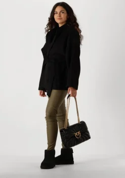 zwarte ugg vachtlaarzen w classic mini ii