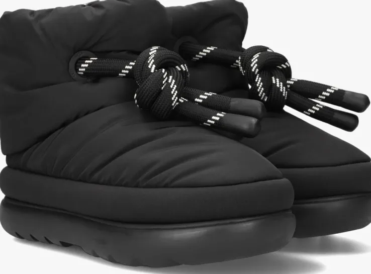 zwarte ugg vachtlaarzen w classic maxi short