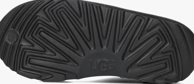 zwarte ugg veterboots kids neumel