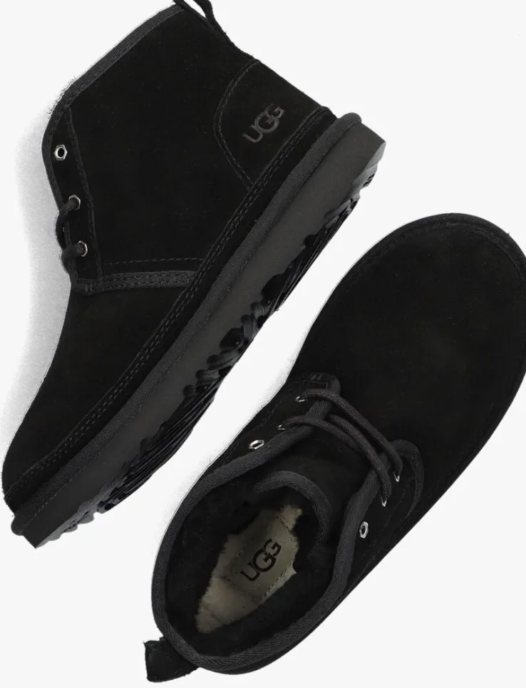 zwarte ugg veterboots kids neumel