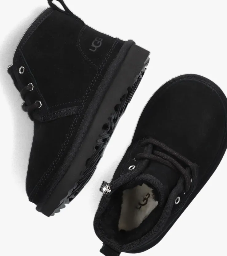 zwarte ugg veterboots toddler neumel