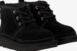 zwarte ugg veterboots toddler neumel
