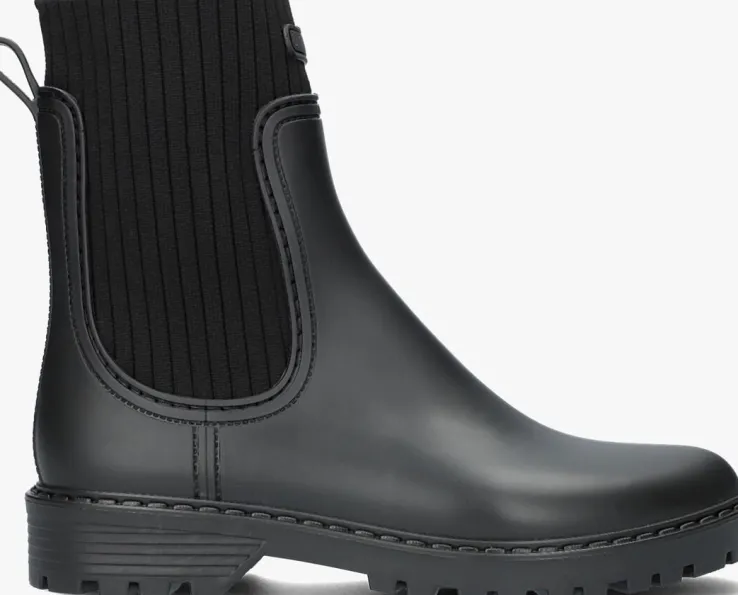 zwarte unisa chelsea boots aynar