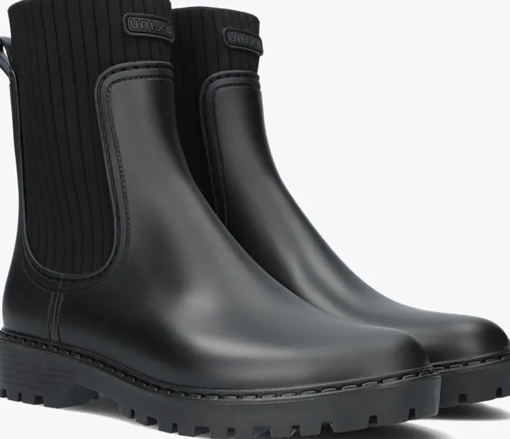 zwarte unisa chelsea boots aynar