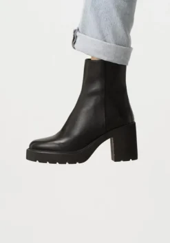 zwarte unisa enkelboots khan