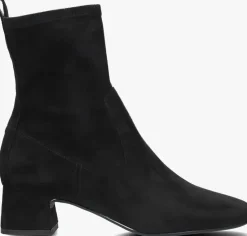 zwarte unisa enkellaarsjes lemico