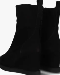 zwarte unisa enkellaarsjes uday