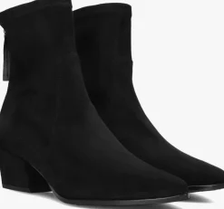 zwarte unisa enkellaarsjes jake