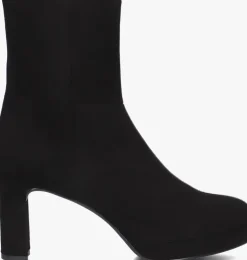 zwarte unisa enkellaarsjes meque