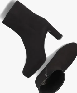 zwarte unisa enkellaarsjes meque