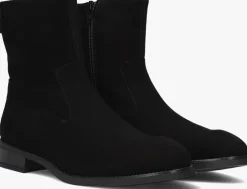 zwarte unisa enkellaarsjes belfin