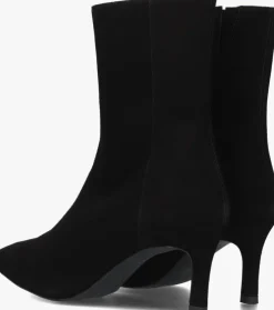 zwarte unisa enkellaarsjes loman