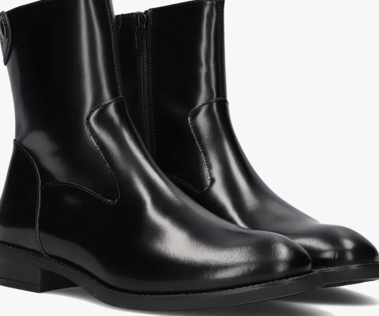 zwarte unisa enkellaarsjes belfin