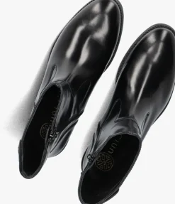 zwarte unisa enkellaarsjes belfin