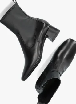 zwarte unisa enkellaarsjes lemico