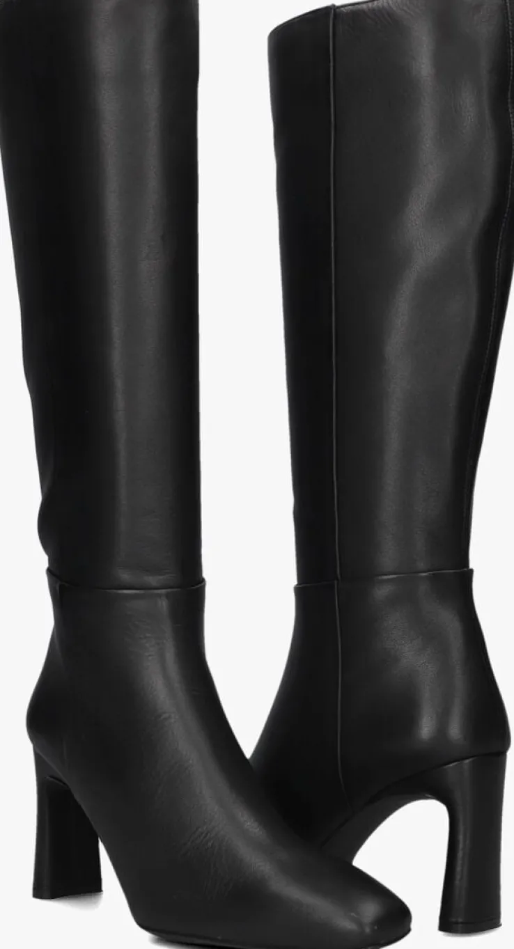 zwarte unisa hoge laarzen wolcot