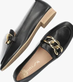 zwarte unisa loafers buyo