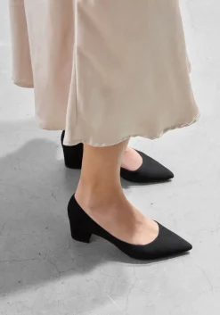 zwarte unisa pumps jasul