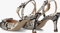 zwarte unisa sandalen met hak larua