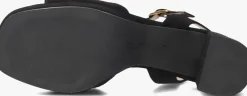 zwarte unisa sandalen met hak ney