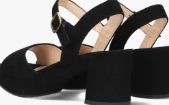 zwarte unisa sandalen met hak ney