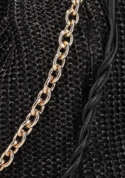 zwarte unisa schoudertas zelara