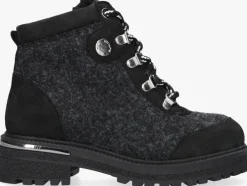 zwarte unisa veterboots sento