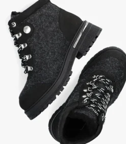 zwarte unisa veterboots sento