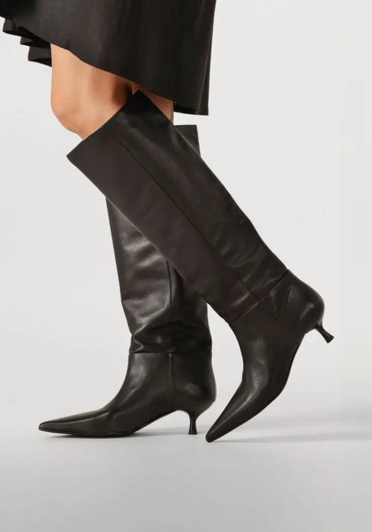 zwarte vagabond shoemakers hoge laarzen lykke 5814