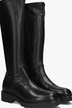 zwarte vagabond shoemakers hoge laarzen kenova 102