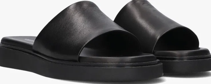 zwarte vagabond shoemakers slippers connie 201