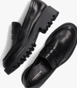 zwarte vagabond shoemakers loafers kenova