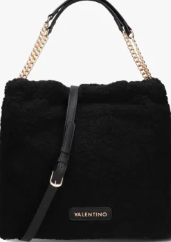zwarte valentino bags schoudertas qube hobo bag