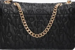 zwarte valentino bags schoudertas dram flap bag