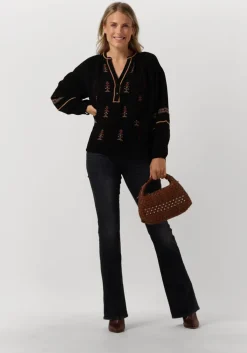 zwarte vanessa bruno blouses nipoa blouse