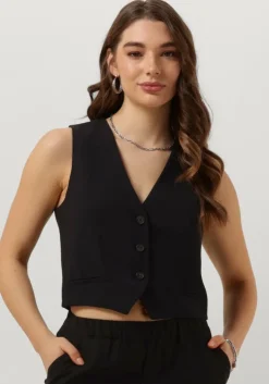 zwarte vanessa bruno gilet benson