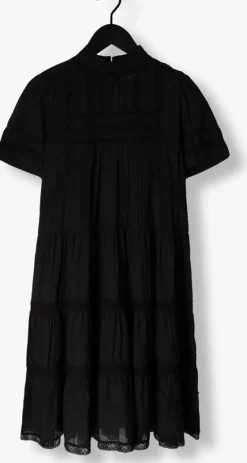 zwarte vanessa bruno mini jurk adele