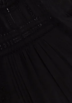 zwarte vanessa bruno mini jurk adele