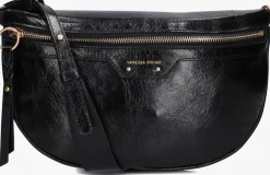zwarte vanessa bruno schoudertas sac banane 878