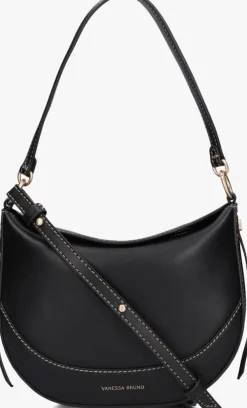 zwarte vanessa bruno schoudertas mini daily bag