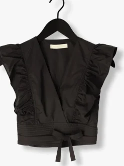 zwarte vanessa bruno top aya