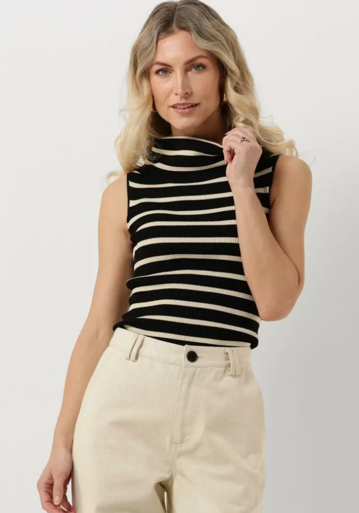 zwarte vanessa bruno top clotilde