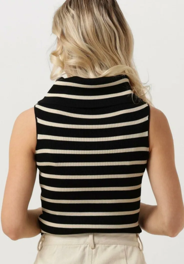 zwarte vanessa bruno top clotilde