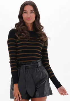 zwarte vanessa bruno trui vic pull col rond